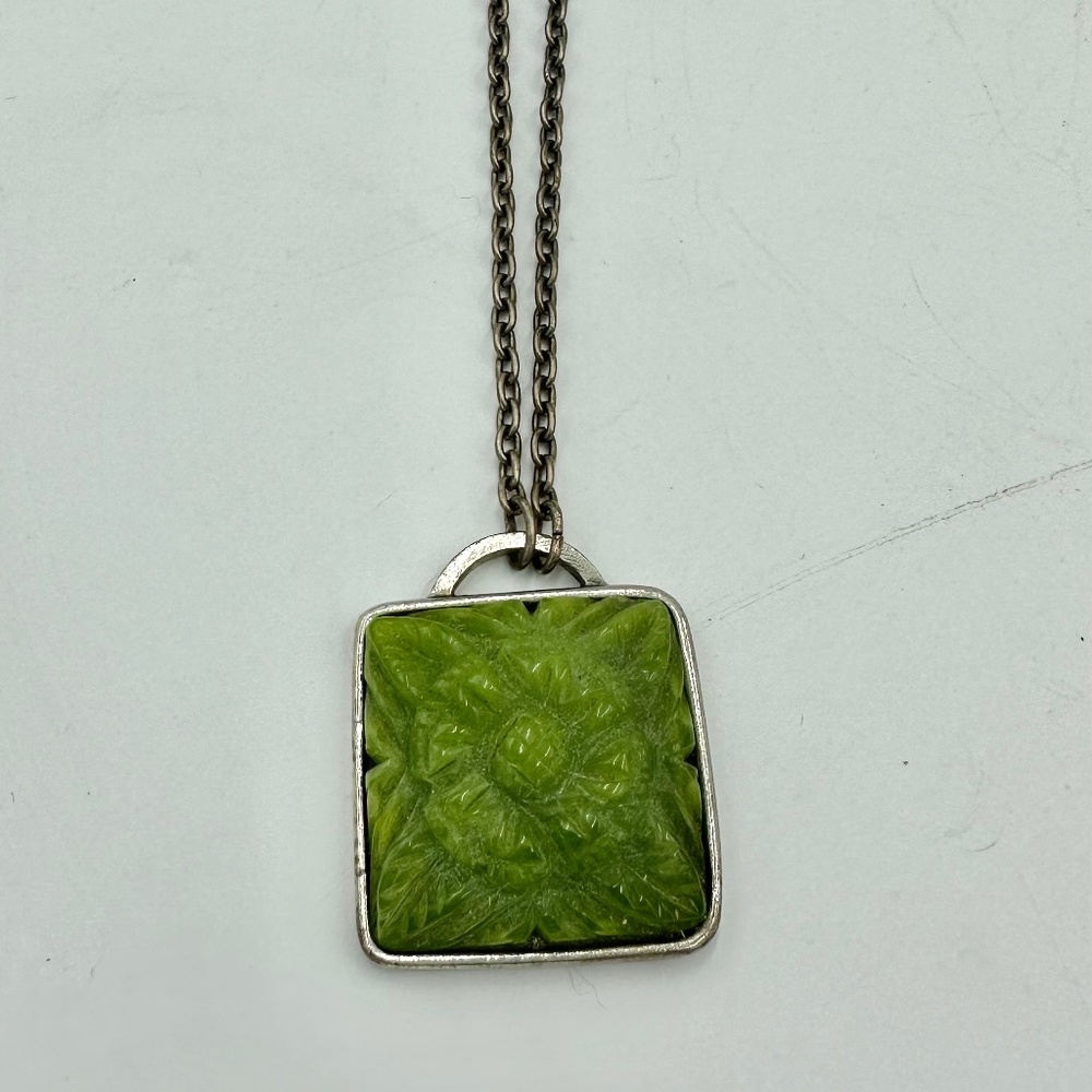 Classic Hardware Jade Necklace